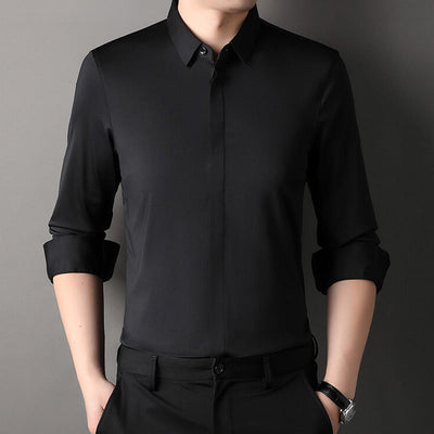 Verrillo | Crease-resistant stretch shirt for men