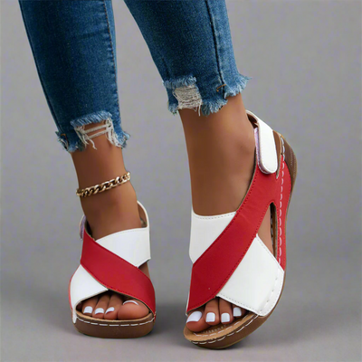 Sonnhild | Handcrafted Premium Sandals in Navy Blue