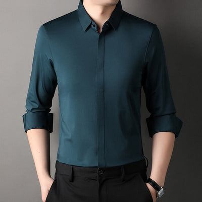 Verrillo | Crease-resistant stretch shirt for men