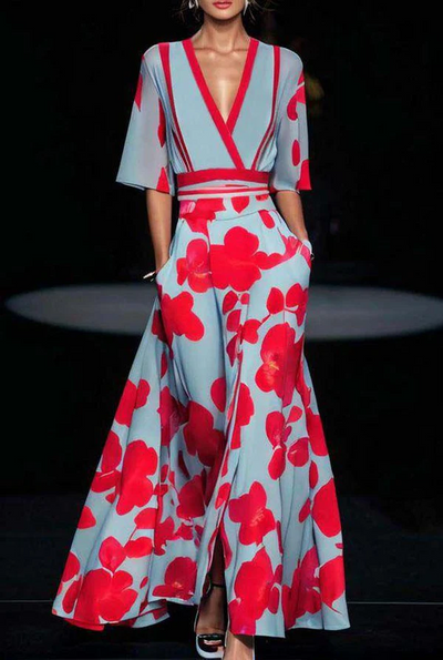 Amara | Timeless Floral Dress