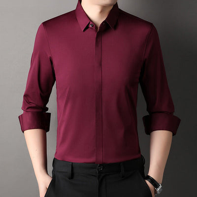 Verrillo | Crease-resistant stretch shirt for men