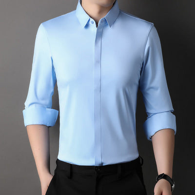 Verrillo | Crease-resistant stretch shirt for men