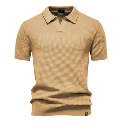 Savile - Structured polo shirt