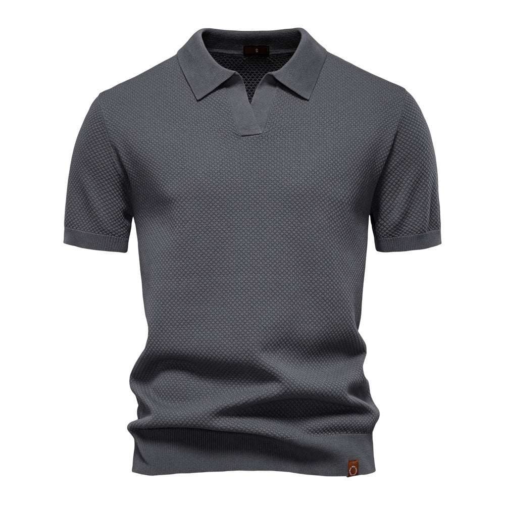 Savile - Structured polo shirt