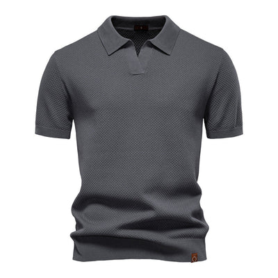 Savile - Structured polo shirt
