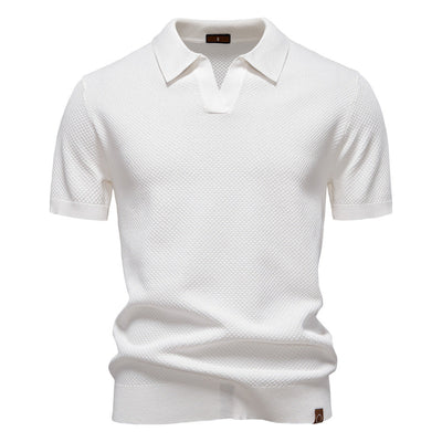 Savile - Structured polo shirt