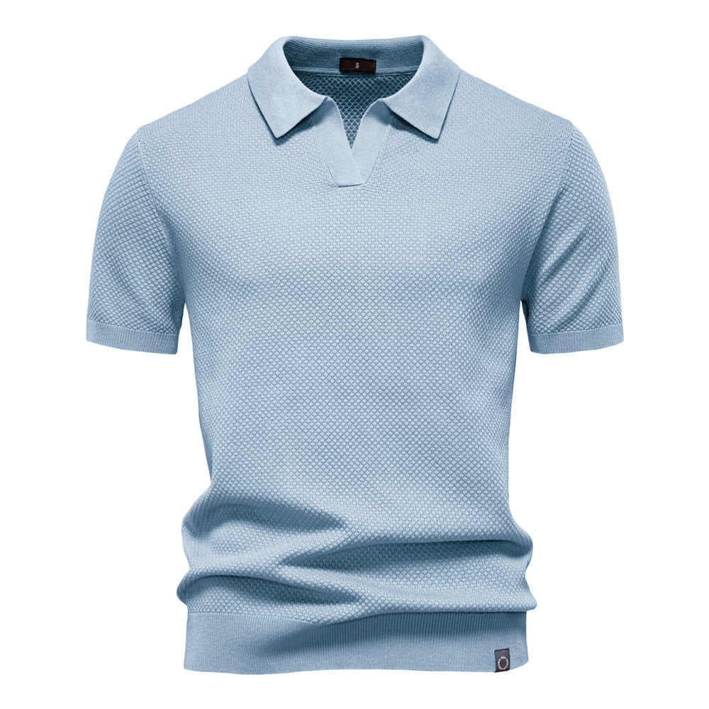 Savile - Structured polo shirt