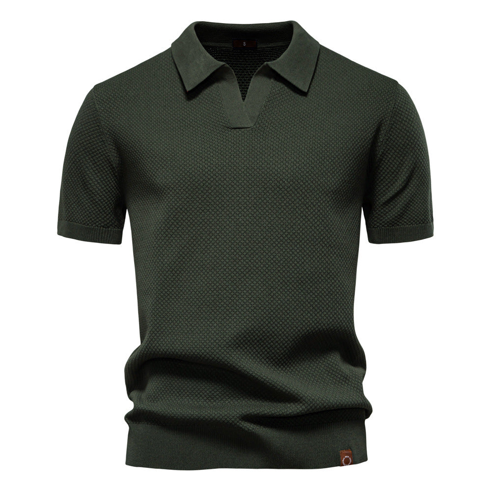 Savile - Structured polo shirt