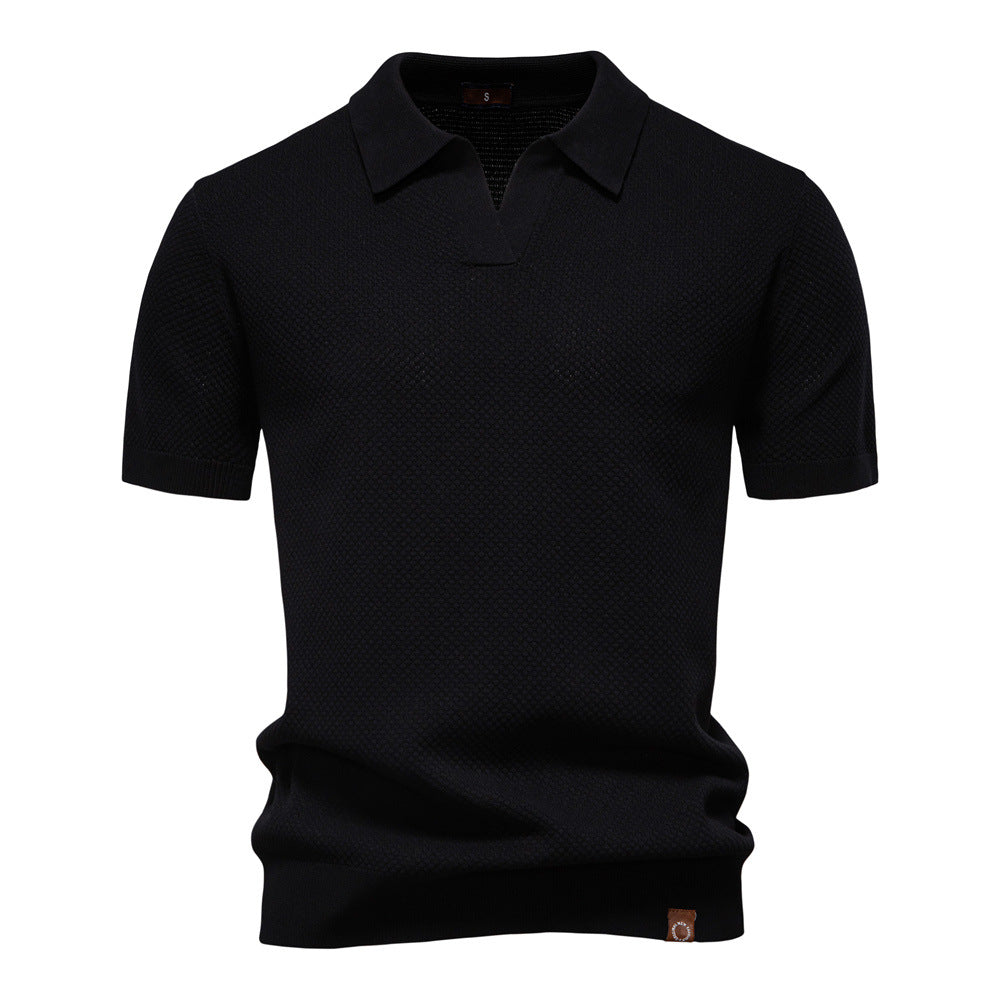 Savile - Structured polo shirt