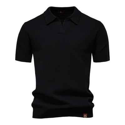 Savile - Structured polo shirt
