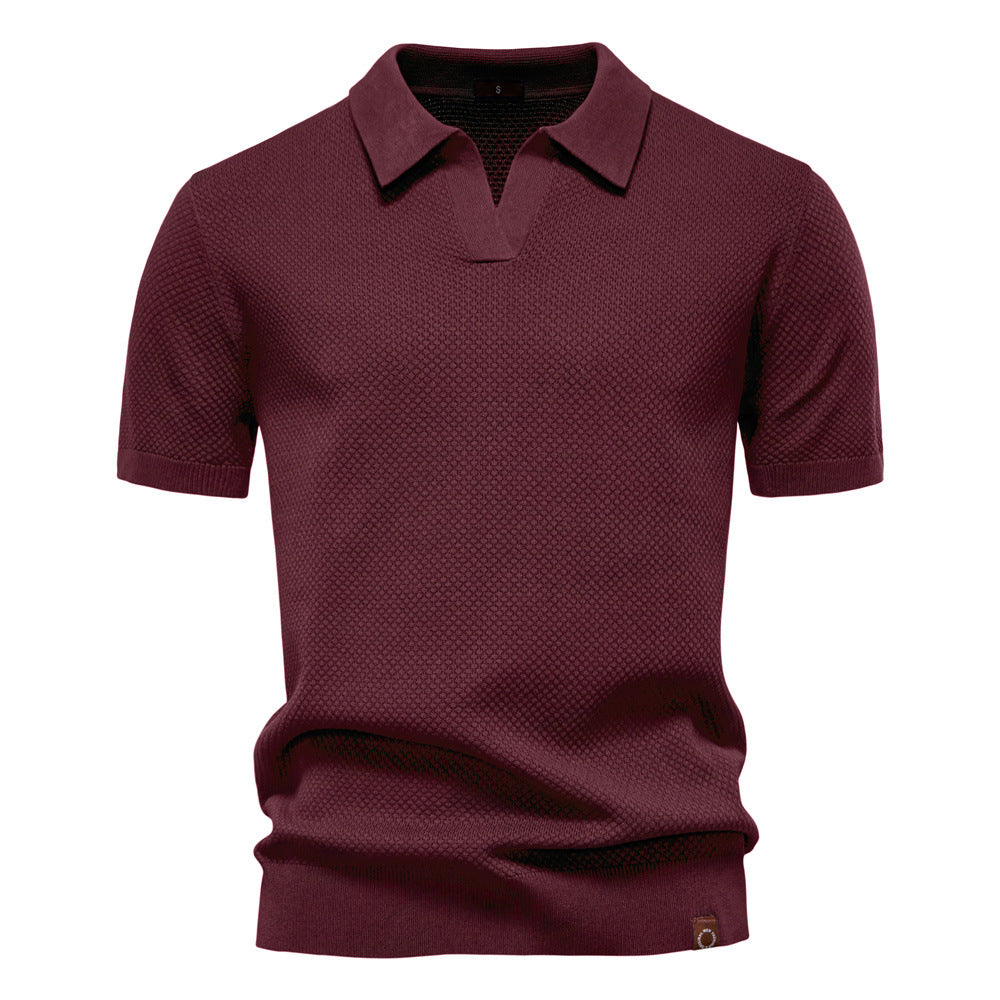 Savile - Structured polo shirt