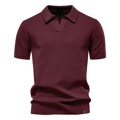 Savile - Structured polo shirt