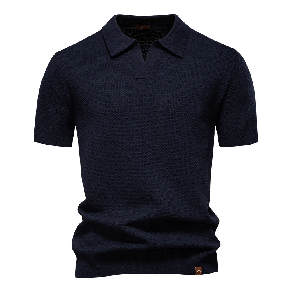 Savile - Structured polo shirt