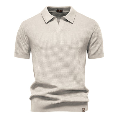 Savile - Structured polo shirt