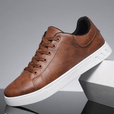 Calvin - Stylish Leather Sneakers