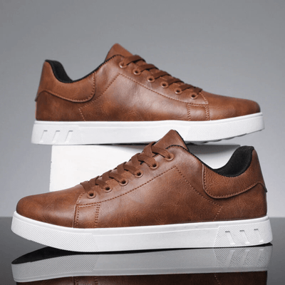 Calvin - Stylish Leather Sneakers