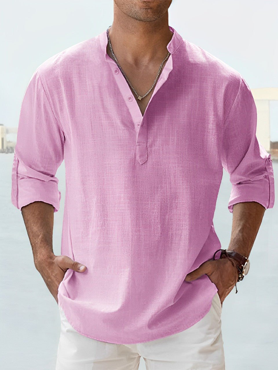 Dominik – Elegant Linen Shirt