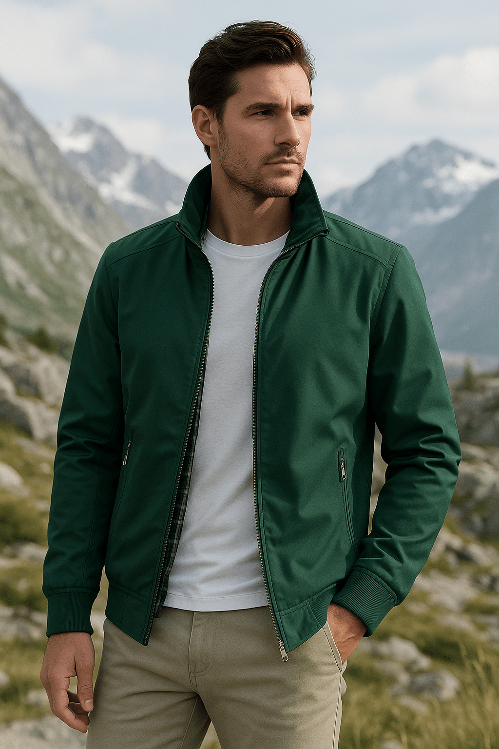 Hudson – Stylish Windproof Summer Jacket