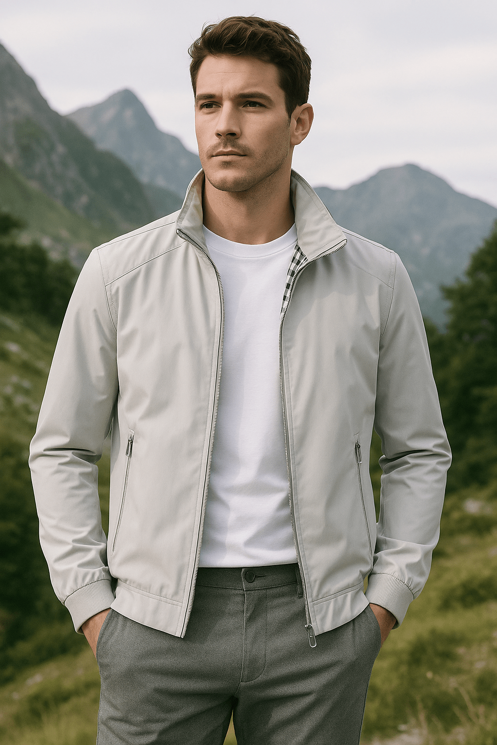 Hudson – Stylish Windproof Summer Jacket