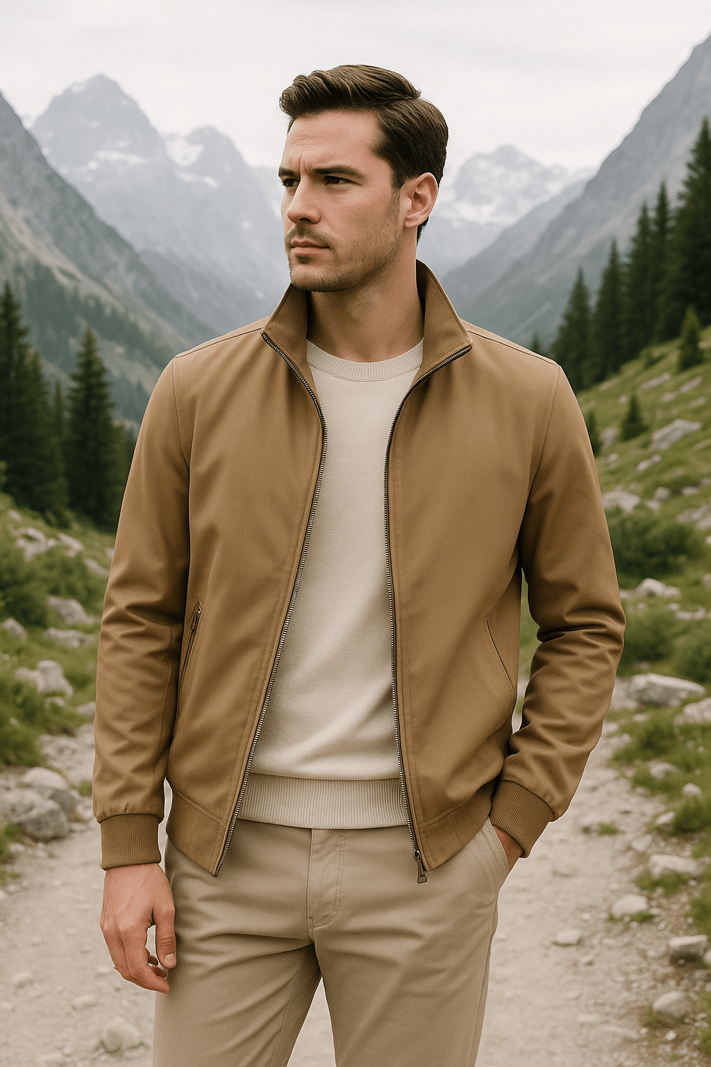 Hudson – Stylish Windproof Summer Jacket