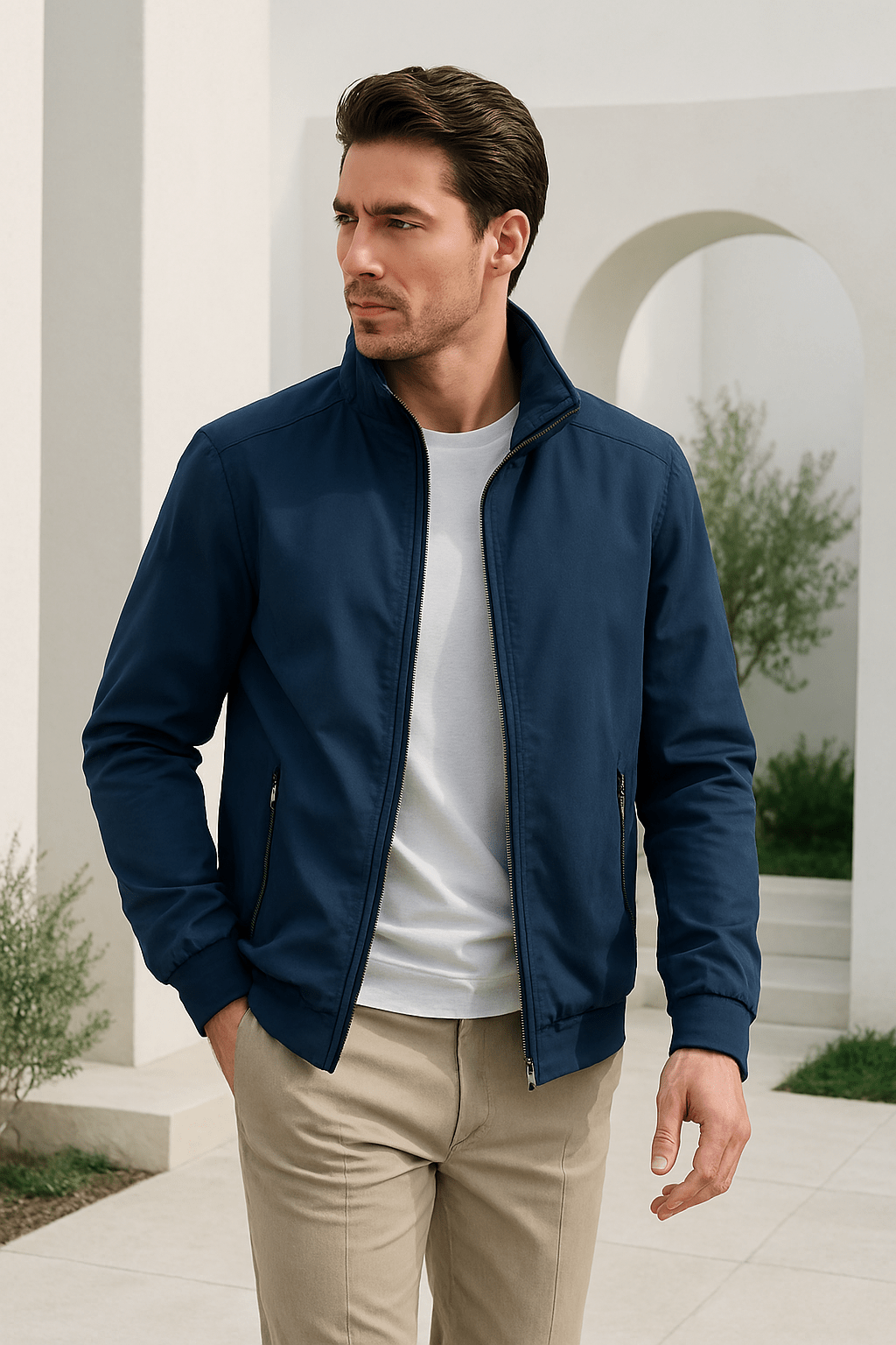Hudson – Stylish Windproof Summer Jacket