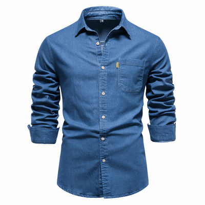Nico – Stylish Denim Shirt in Slim Fit