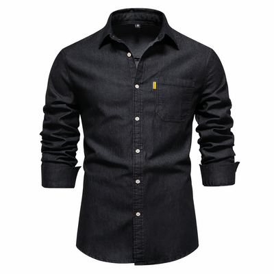 Nico – Stylish Denim Shirt in Slim Fit