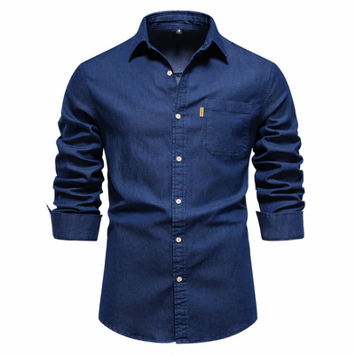 Nico – Stylish Denim Shirt in Slim Fit